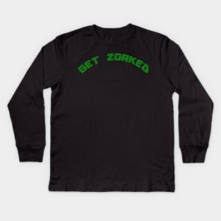 SWFont Get Zorked Kids Long Sleeve T-Shirt